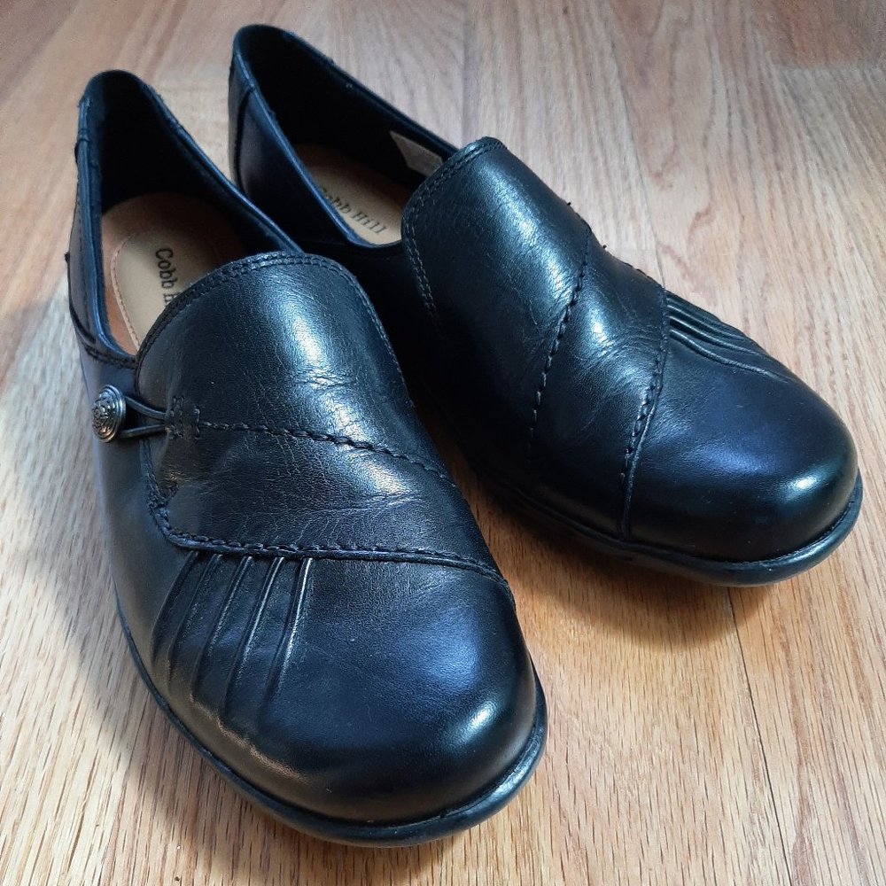 NEW Cobb Hill Rockport Paulette shoes black, size 8.5 W